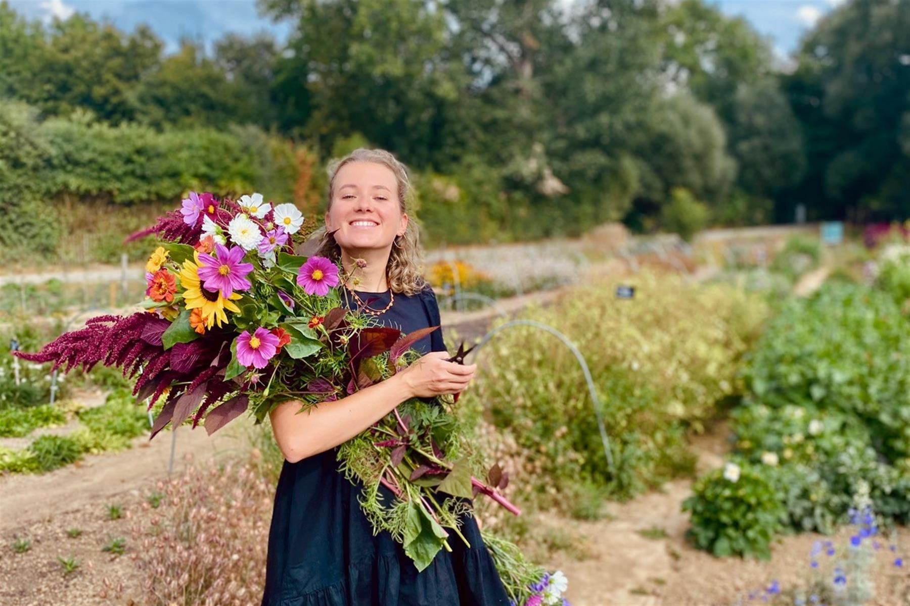 FleurAkker is Groot Eiland's self-picking flower farm